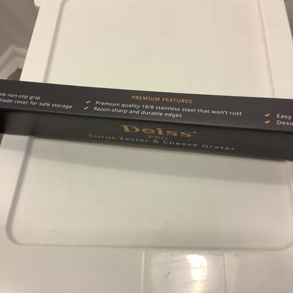 Deiss Citrus Zester and Cheese Grater - Picture 3 of 4